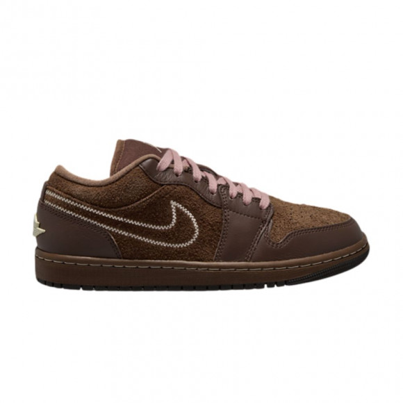 Nike Wmns Air Jordan 1 Low SE V2 | Brown | Women's Size 7.5 - IQ5498-200