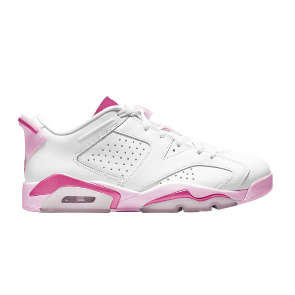 Air Jordan 6 Retro Low GS 'China Rose' | White | Kid's Size 7 - IQ5976-100