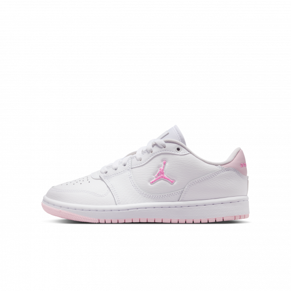 Air Jordan Court Connect Low GS 'White Pink Foam' | Kid's Size 7 - IQ6016-101