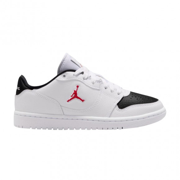Air Jordan Court Connect Low Top GS 'White Black Red' | Kid's Size 4.5 - IQ6016102