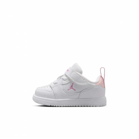 Air Jordan Court Connect Low TD 'White Pink Foam' | Infant Size 4 - IQ6047-101