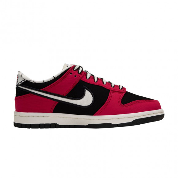 Nike Dunk Low Lv8 GS 'Black Sail University Red' | Kid's Size 6 - IQ6535-016