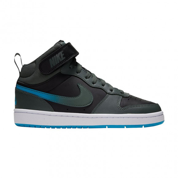 Nike Court Borough Mid 2 GS 'Black Camo Green' | Kid's Size 6 - IQ7048-002