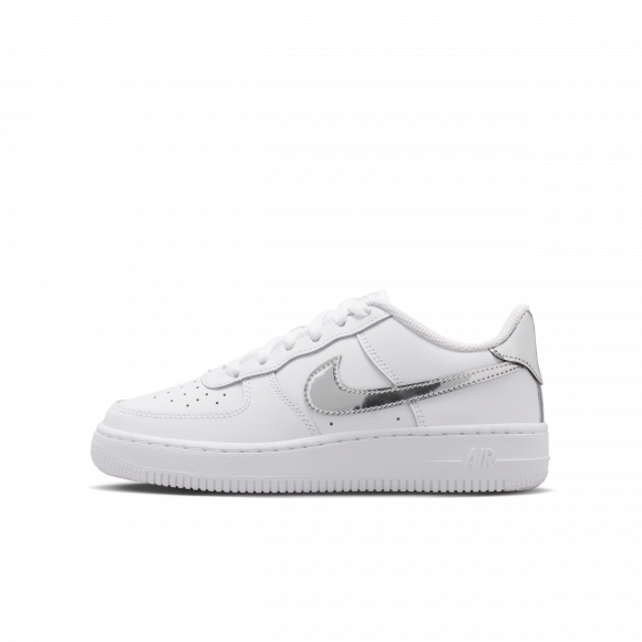 Nike Air Force 1-sko til større børn - hvid - IQ7194-100