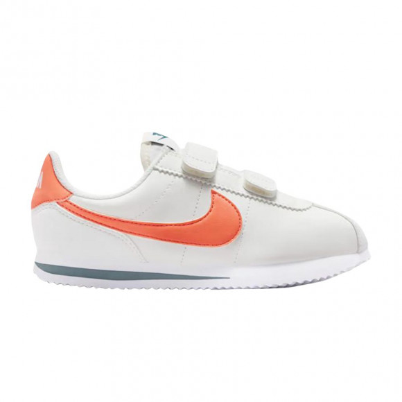Nike Cortez GS 'Sail White Mineral Slate Orange Frost' | Kid's Size 10.5 - IQ7636-109