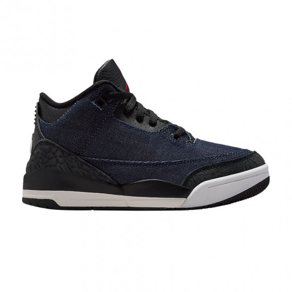 Levi's x Air Jordan 3 Retro PS 'Indigo' | Blue | Kid's Size 10.5 - IQ8058-400
