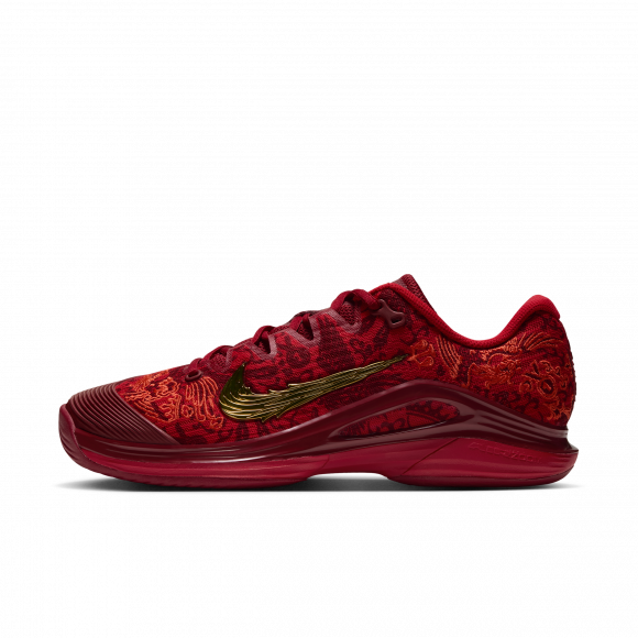 Nike Vapor 12 'Qinwen Zheng' tennisschoenen voor dames (hardcourt) - Rood - IQ9093-600