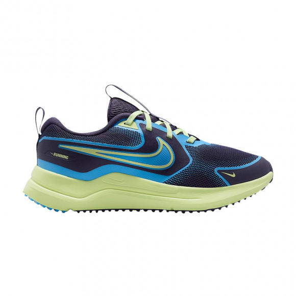 Nike Cosmic Runner GS 'Dark Raisin Light Liquid' | Blue | Kid's Size 5 - IQ9312-573