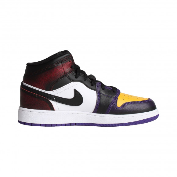 Air Jordan 1 Mid SE GS 'LA to Chicago' | Multi-Color | Kid's Size 5 - IQ9700-611
