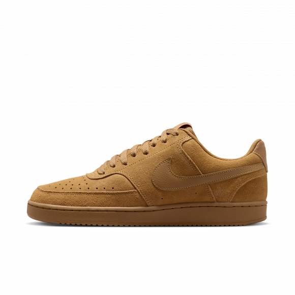 Nike Court Vision Low Suede Premium Men's Shoes - Brown - IQ9749-700