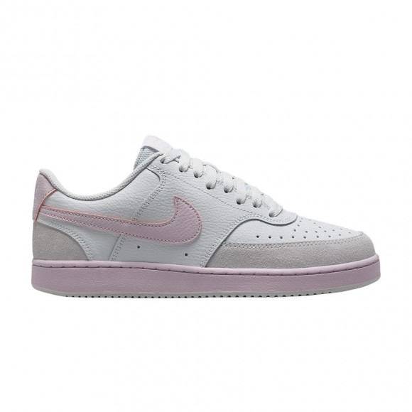 Nike Wmns Court Vision Low Suede 'Off White Bleached Lilac' | Women's Size 8.5 - IQ9757-100