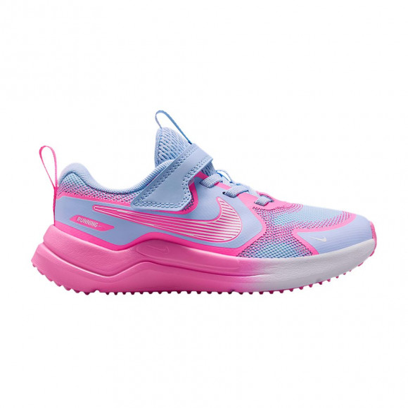 Nike Cosmic Runner PS 'Hydrogen Blue Pink Glow White' | Kid's Size 3 - IQ9862-401