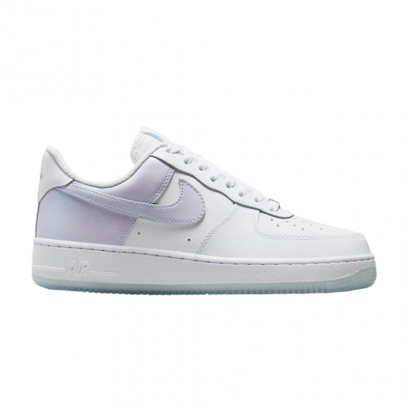 Nike Wmns Air Force 1 '07 SE 'White Blue Tint Metallic Silver Pure Violet' | Grey | Men's Size 8 - IR0194-100