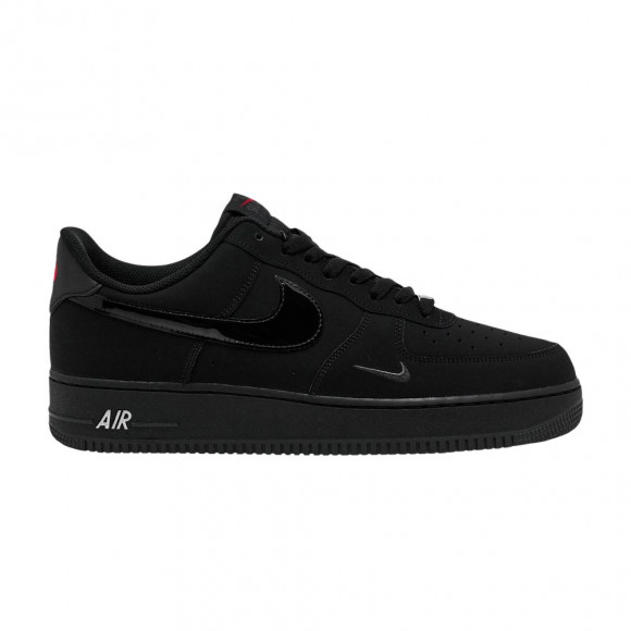 Nike Air Force 1 Low '07 LV8 'Black Patent Swoosh' | Men's Size 10.5 - IR0199-010