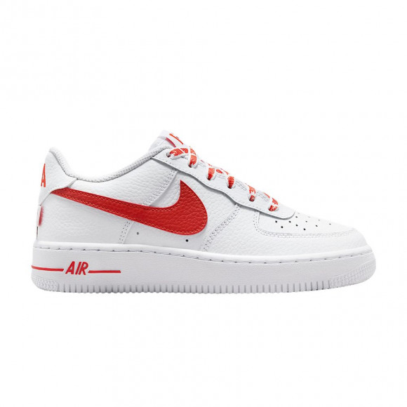 Nike Air Force 1 Low GS 'White White Picante Red' | Kid's Size 4 - IR0270-102