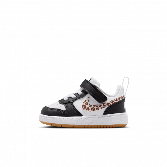 Nike Court Borough Low sko til sped-/småbarn - Svart - IR0565-001