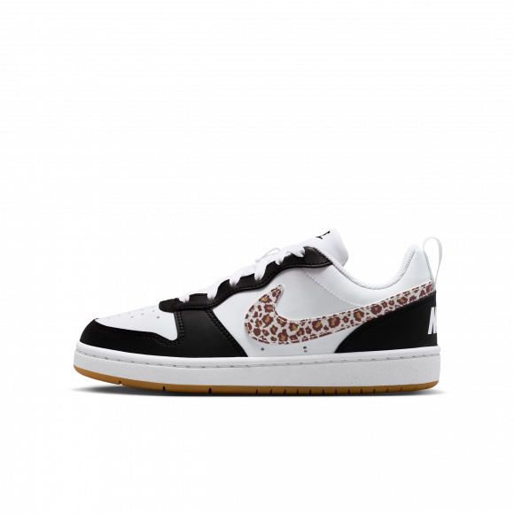 Nike Court Borough Low Kinderschoenen - Zwart - IR0566-001