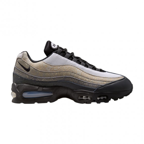 Nike Air Max 95 'Big Bubble - Laser Paisley' | Grey | Men's Size 8.5 - IR0802-100