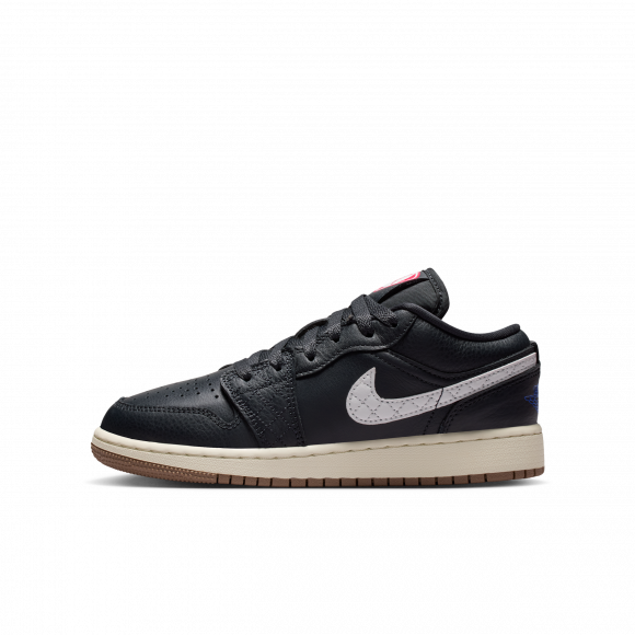 Chaussure Air Jordan 1 Low SE pour pré-ado - Noir - IR1142-001