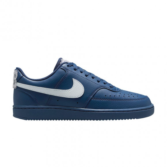 Nike Wmns Court Vision Low Premium 'Mystic Navy White' | Blue | Women's Size 9.5 - IR1387-400