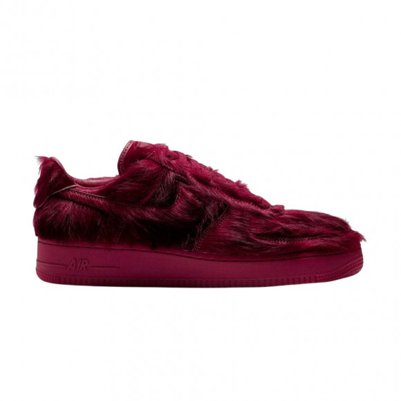 Nike Air Force 1 Low Pony Hair 'Team Red' | Men's Size 7.5 - IR1940-600