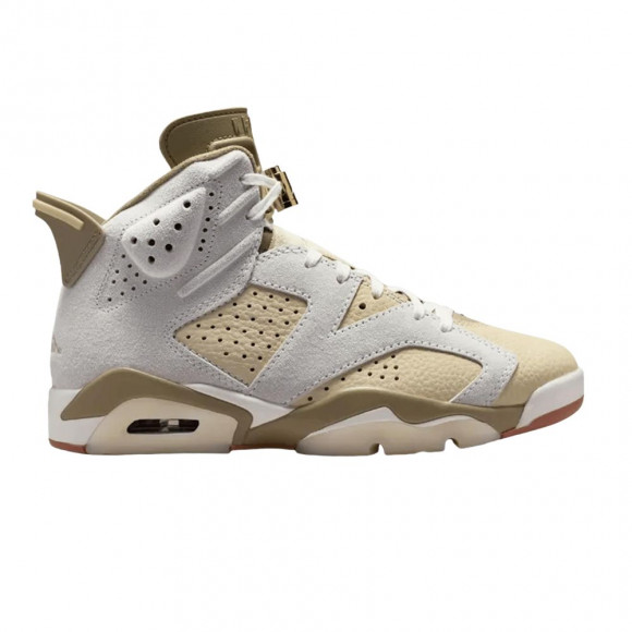 Wmns Air Jordan 6 Retro Low 'Sail Neutral Olive' | Tan | Women's Size 12 - IR2009-133
