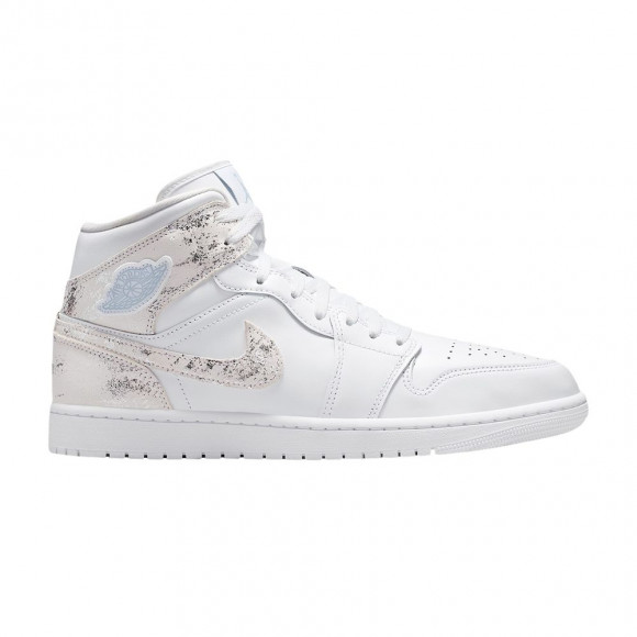Air Jordan 1 Mid SE 'White Field Silver' | Men's Size 8.5 - IR2271-100