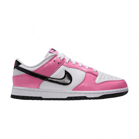Nike Wmns Dunk Low SE Gloss 'Pink Spell White Black' | Women's Size 8.5 - IR2417-601