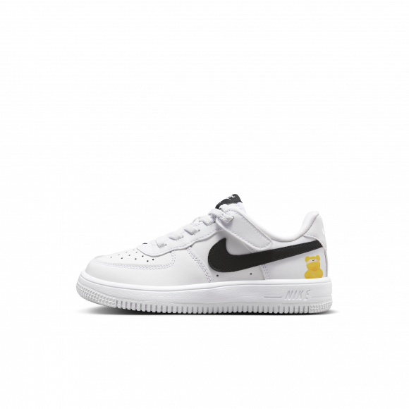 Nike Force 1 Low EasyOn-sko til mindre børn - hvid - IR3985-121