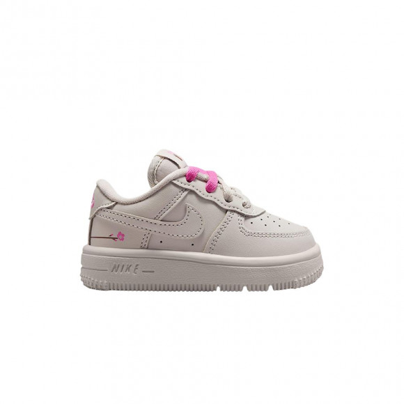 Nike Force 1 Low TD 'Light Bone Playful Pink' | White | Infant Size 6 - IR3989-001