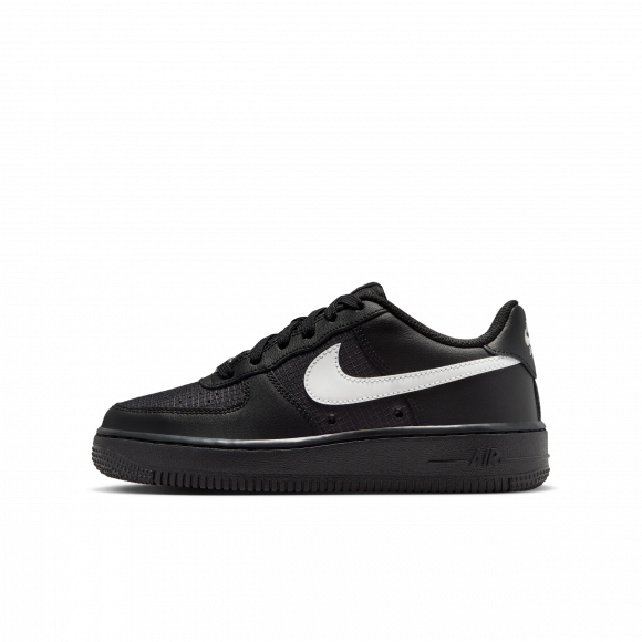 Nike Air Force 1 Tech GS 'Black White' | Kid's Size 5 - IR3992-001