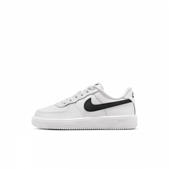 Nike Force 1 Low Tech PS 'White Black' | Kid's Size 11.5 - IR3995-100