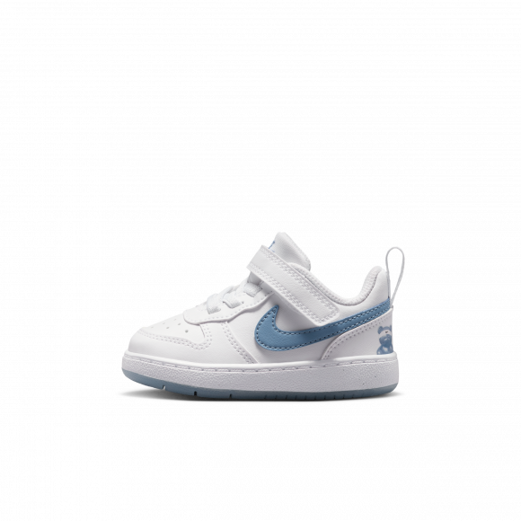 Chaussure Nike Court Borough Low pour bébé et tout-petit - Blanc - IR4000-100