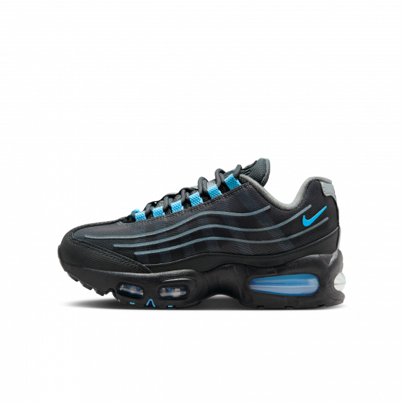 Nike Air Max 95 "Big Bubble" Tech-sko til større børn - sort - IR4602-001