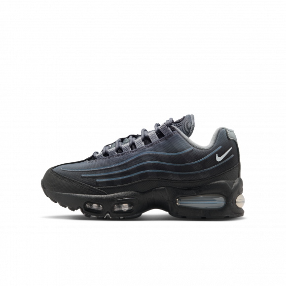 Nike Air Max 95 "Big Bubble" Tech-sko til større børn - sort - IR4602-002