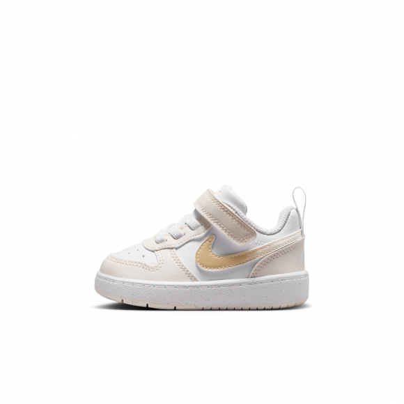 Chaussure Nike Court Borough Low pour bébé et tout-petit - Blanc - IR5461-100