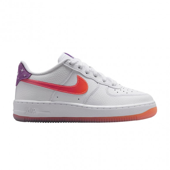 Nike Air Force 1 GS 'White Turf Orange' | Kid's Size 6.5 - IR5464-100