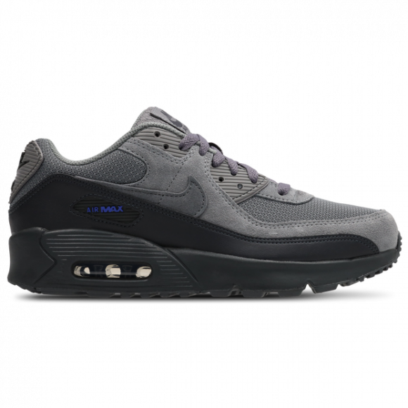 Nike Air Max 90 Kid's Sneakers - Grey - Size 5.5 - Leather - IR5583-001