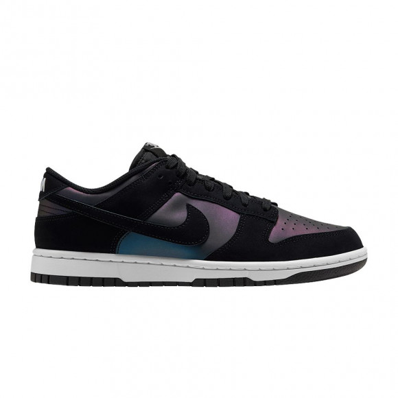 Nike Wmns Dunk Low SE Iridescent 'Black White Black' | Women's Size 5.5 - IR5590-002