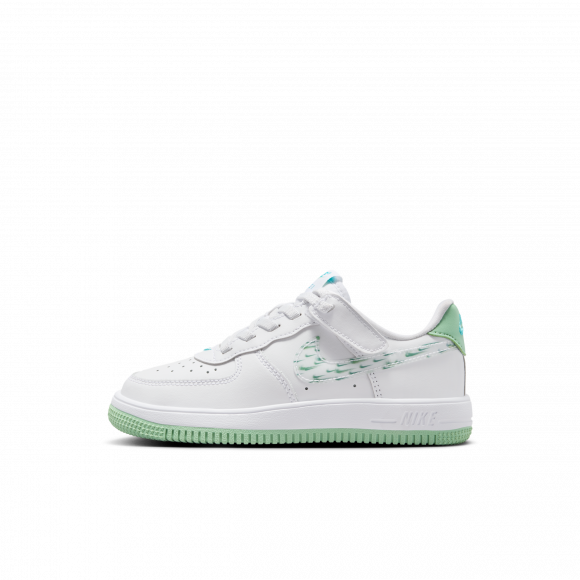 Nike Force 1 Low EasyOn-sko til mindre børn - hvid - IR8300-111