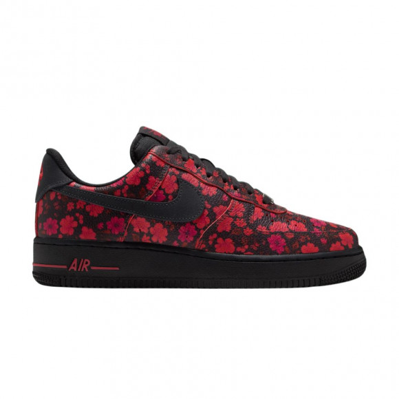 Nike Wmns Air Force 1 Low 'Floral' | Red | Women's Size 9.5 - IR8617-900