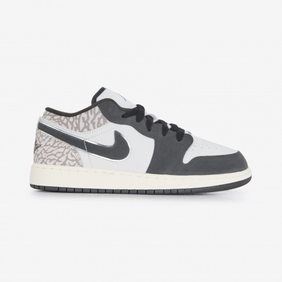 Air Jordan 1 Low  Blanc/gris - IU2269-100