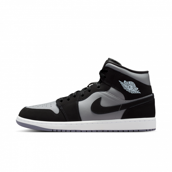 Nike Air Jordan 1 Mid Men's Shoes - Black - IU7672-001