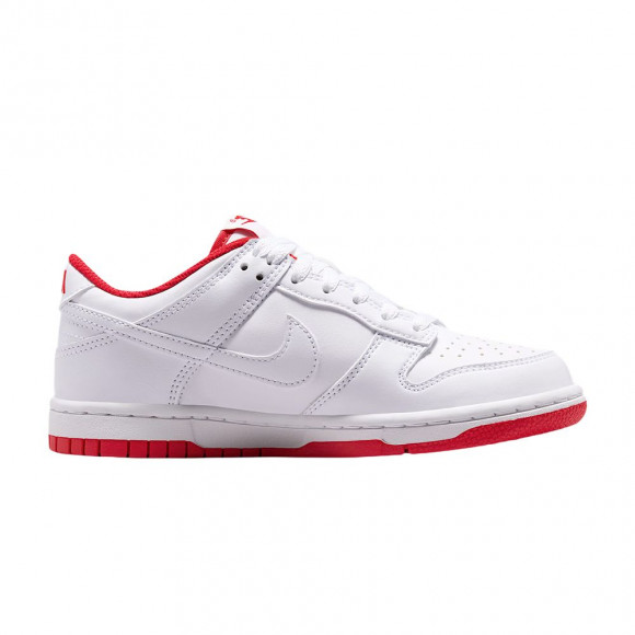 Nike Dunk Low GS 'White University Red White' | Kid's Size 7 - IU7766-101