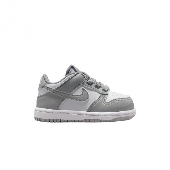 Nike Dunk Low TD 'White Light Smoke Grey' | Infant Size 8 - IU7767-123