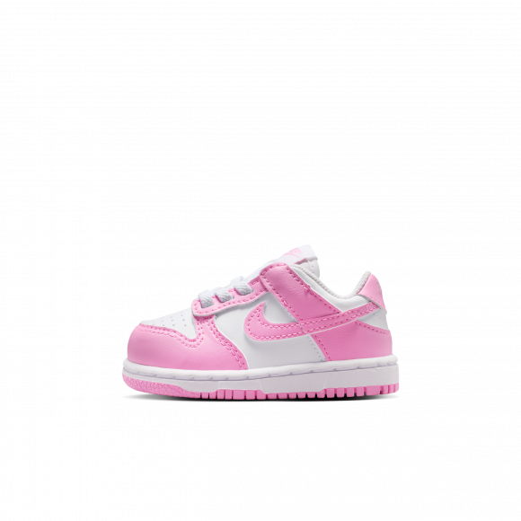 Chaussure Nike Dunk Low pour bébé et tout-petit - Blanc - IU7767-125