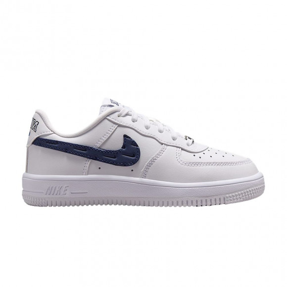 Nike Force 1 Low PS 'White Midnight Navy' | Kid's Size 12.5 - IV0501-100