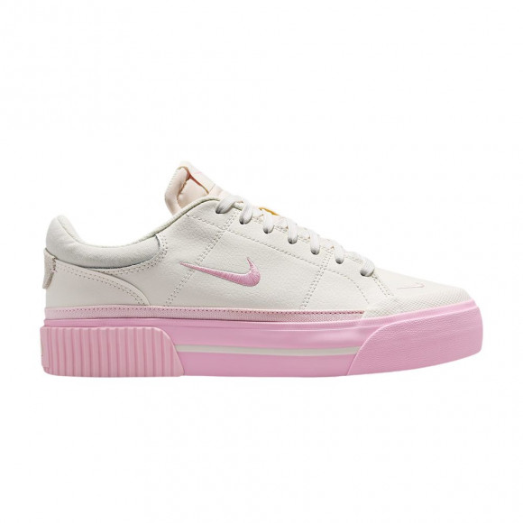 Nike Wmns Court Legacy Lift VS 'Sail Pink Foam' | Cream | Women's Size 9.5 - IV2039-100