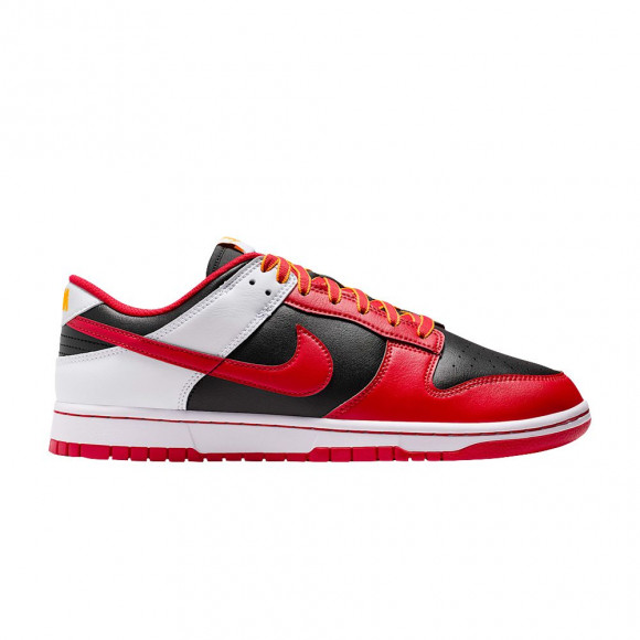 Nike Dunk Low Retro 'Black White University Gold' | Red | Men's Size 12 - IV2706-010