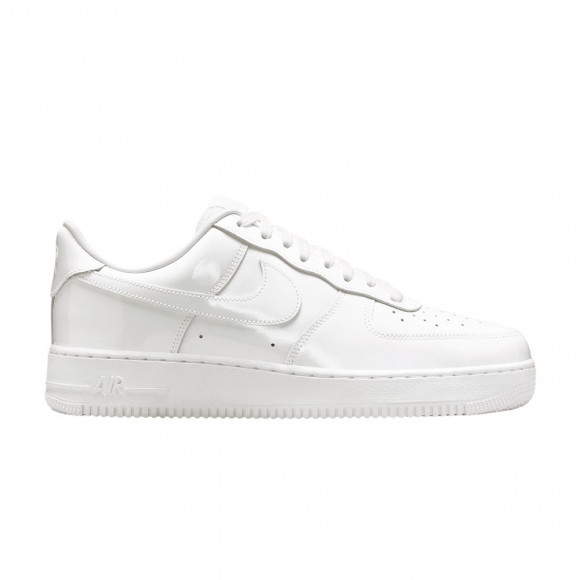 Nike Air Force 1 Low Patent Leather Premium 'White' | Men's Size 11 - IV2857-100